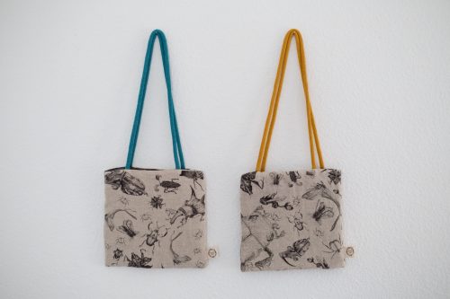Pascale Dilger Design Day bag UK linen handmade